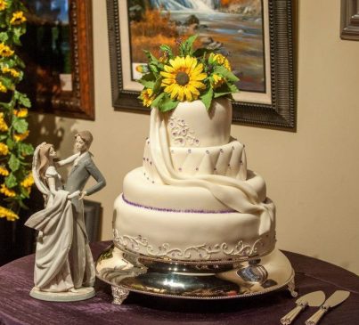 Wedding Cake- Sunflowers