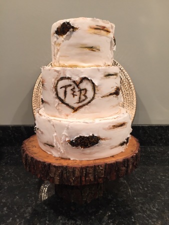 Wedding Cake- wood